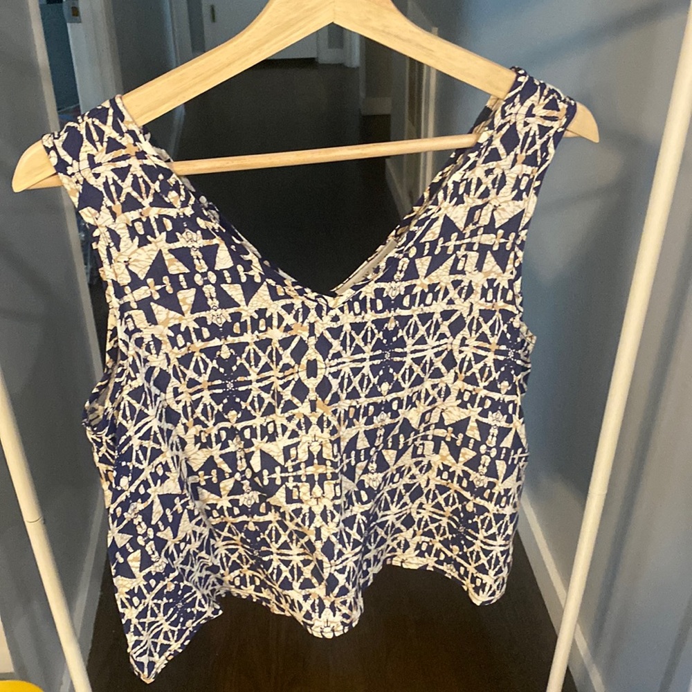 Aztec print Top